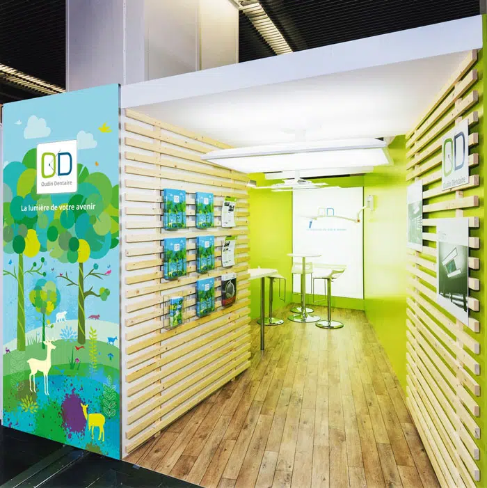 stand pour salon et exposition oudin dentaire